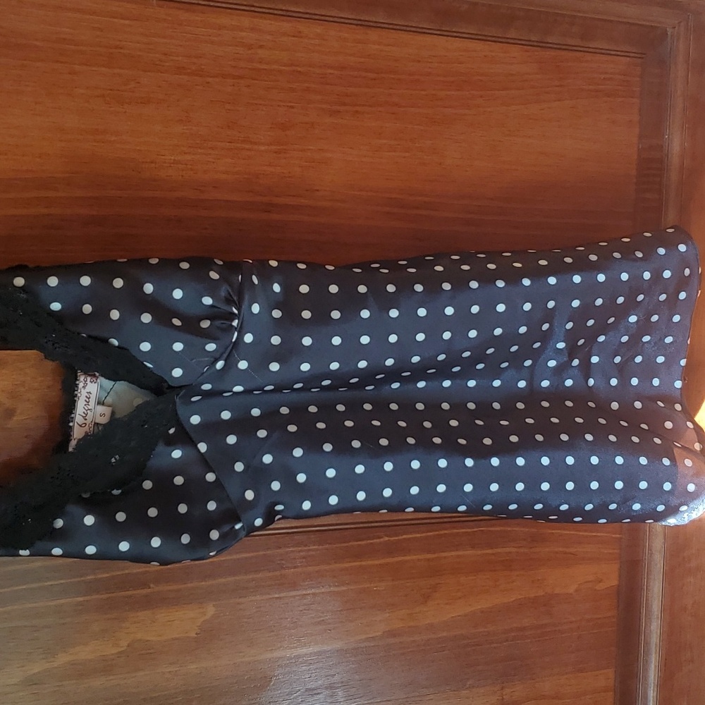 6 degrees, Small, polka-dot top